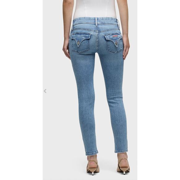 Hudson Collin Flap Skinny Ankle Zenith Light Blue Wash 24” VGC - Picture 3 of 9
